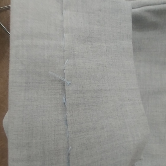 White House Black Market Grey Career Capri Hemmed - Picture 5 of 5